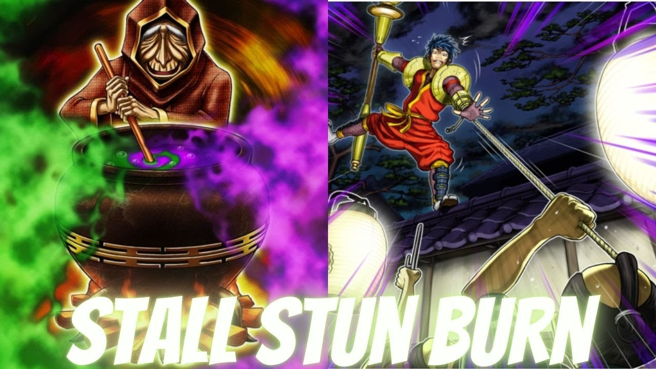 This Stall Stun Burn Deck Is Awesome! Yugioh Duel Links