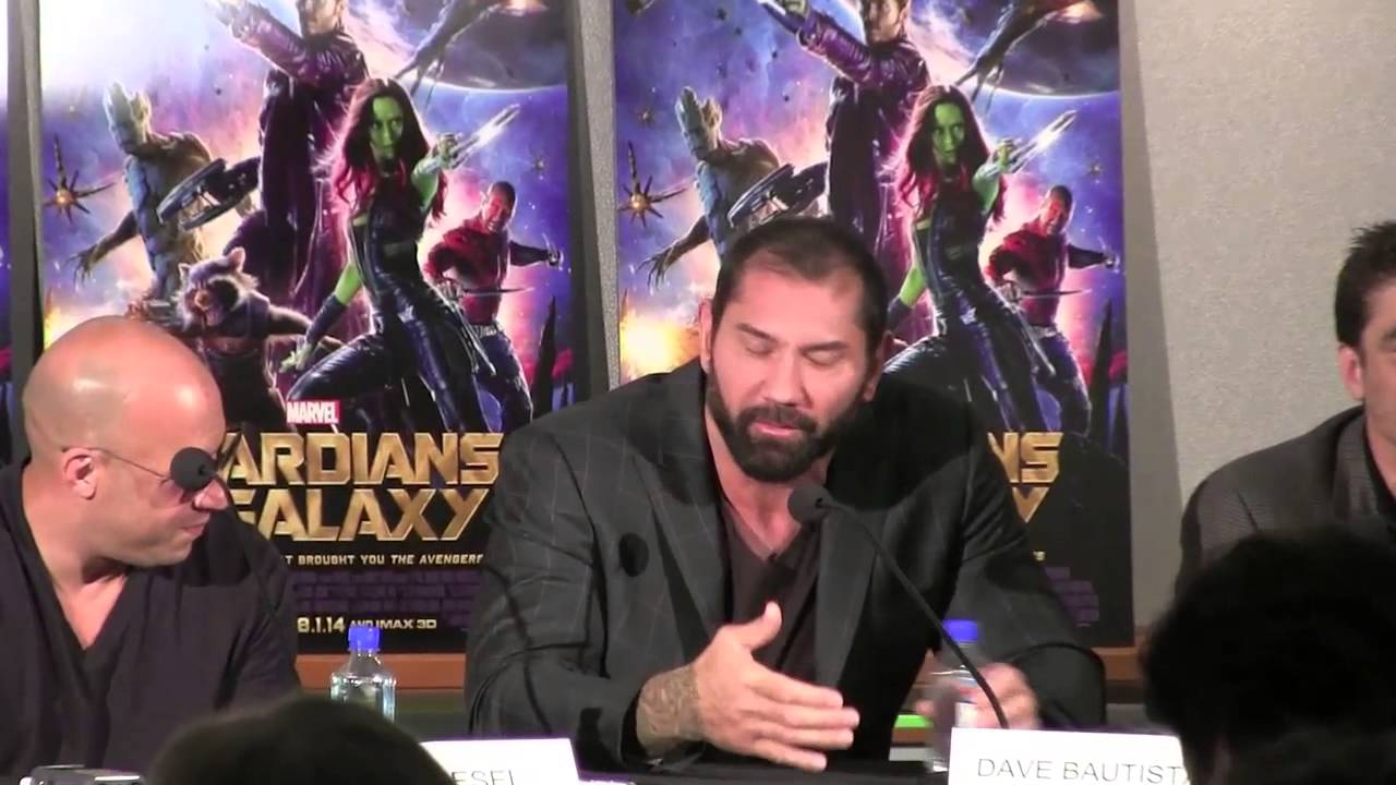 Marvel Guardians of the Galaxy Press Conference
