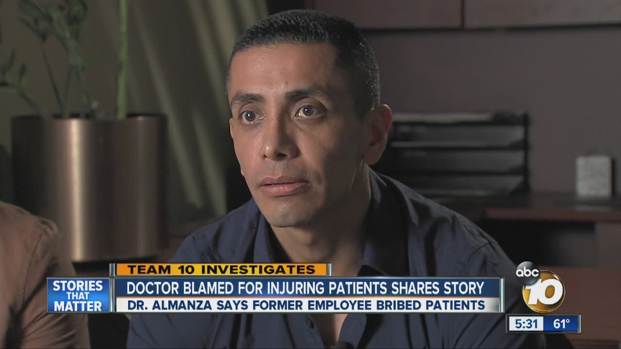 Doctor blamed for injuring patients talks to Team 10