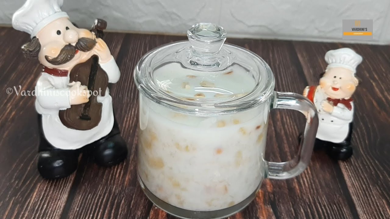 Aval Milk | Avil milk |Healthy Drink | Flattened rice banana milk in English | Recipe 69