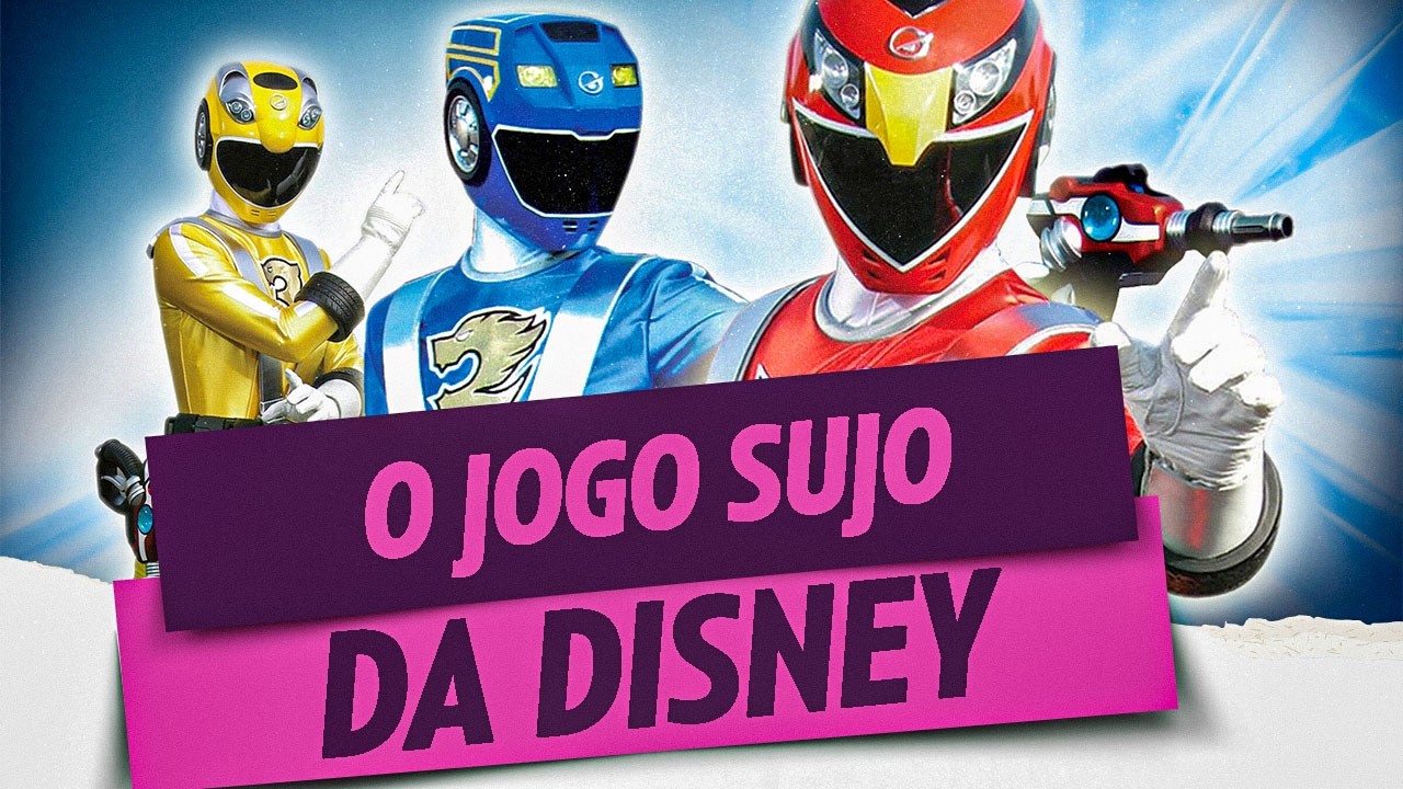 Como POWER RANGERS quase ACABOU por causa da DISNEY