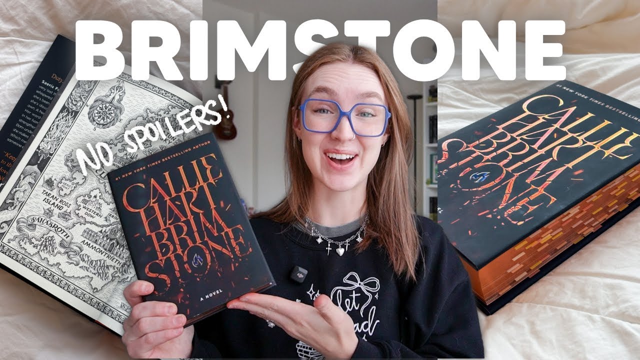 Is Brimstone by Callie Hart worth the hype? (spoiler-free reading vlog with my honest thoughts)