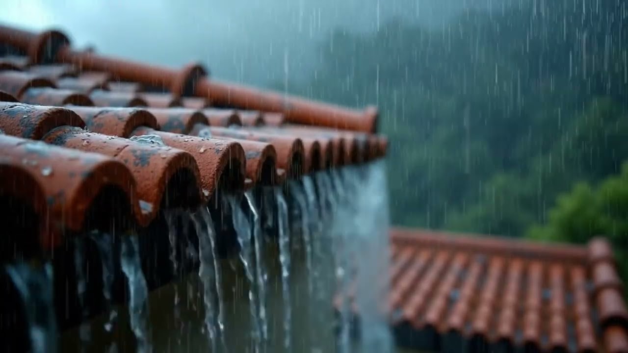 Rain Sounds on Roof – Perfect Sleep Aid