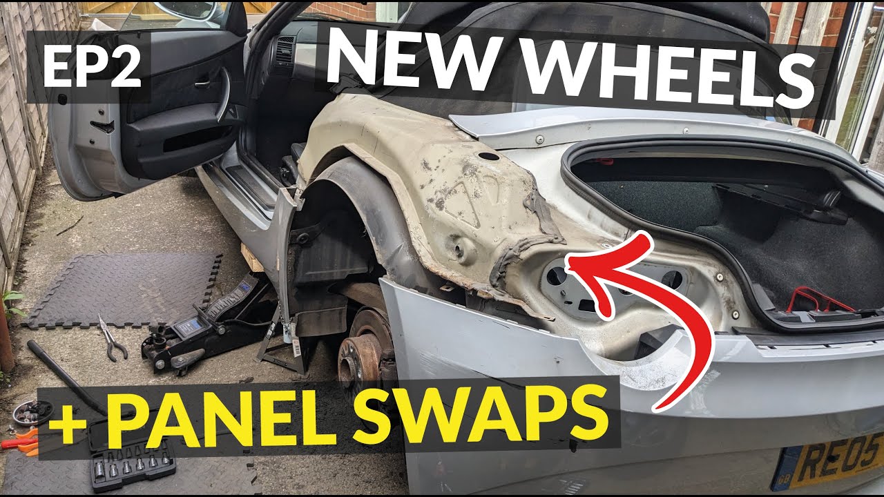 BMW Z4 RESTORATION PT2. REAR QUARTER, DOOR & BOOT REPLACEMENT