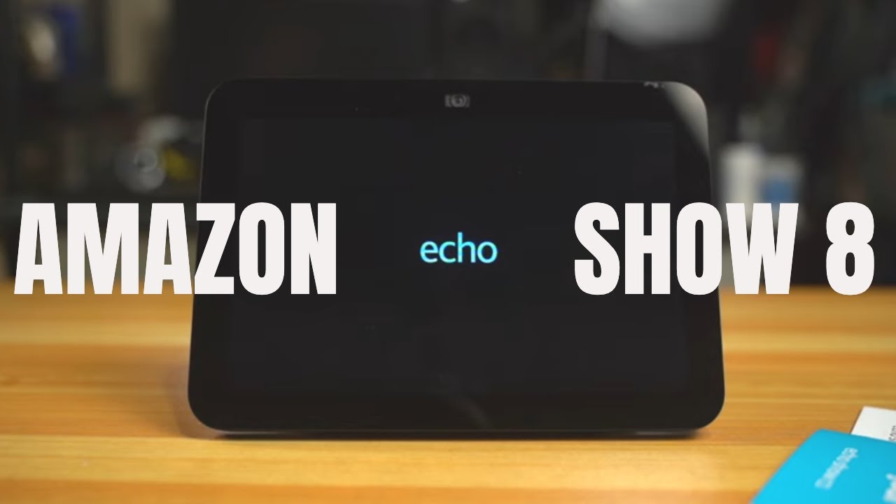 Amazon Echo Show 8 3-го поколения — распаковка ASMR