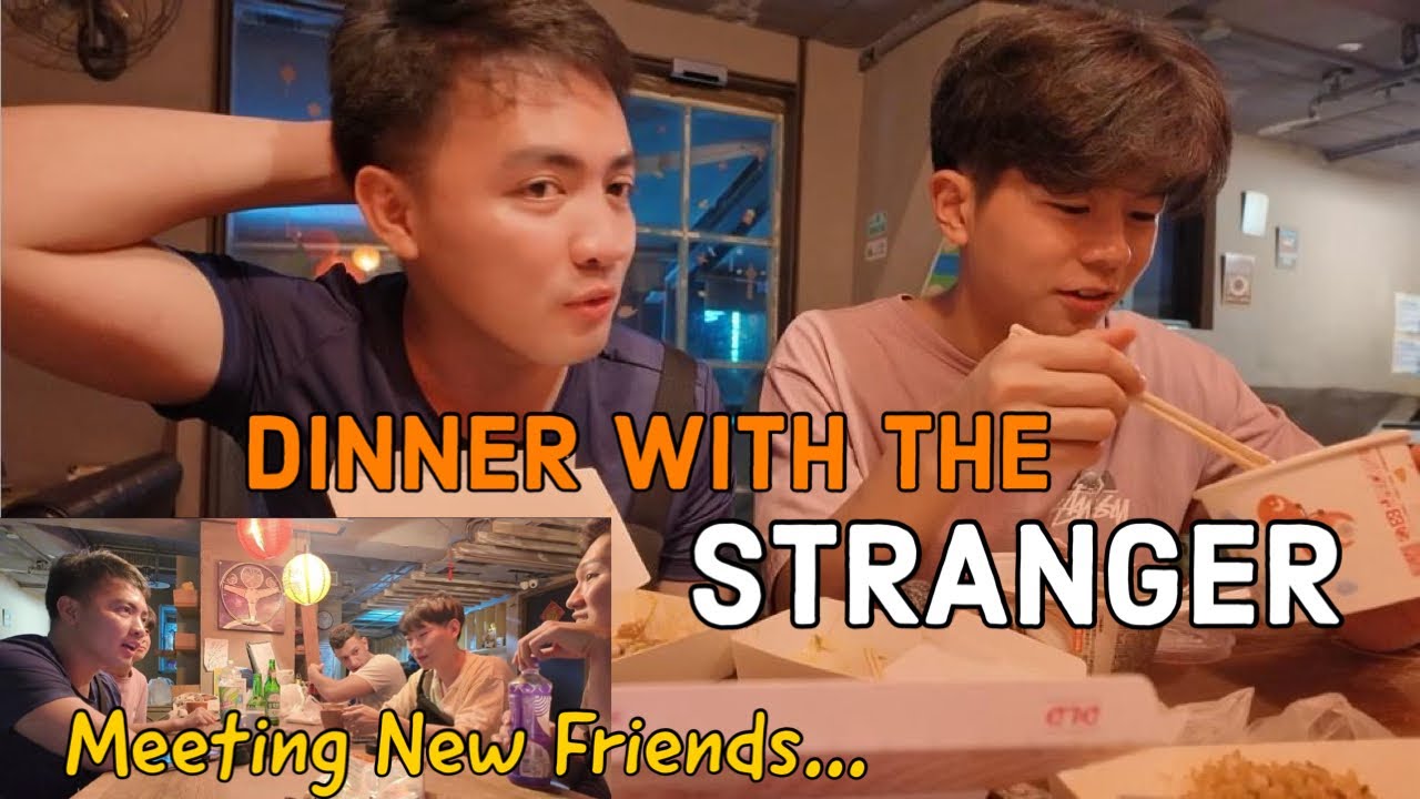 DINNER WITH A STRANGER IN TAIWAN + Meeting Friends at the Hostel | Marvin Samaco