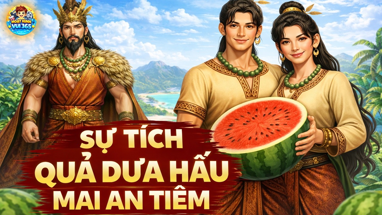 Sự Tích Quả Dưa Hấu Và MAI AN TIÊM - Truyện Cổ Tích Việt Nam Hoạt Hình 3D Hay Nhất