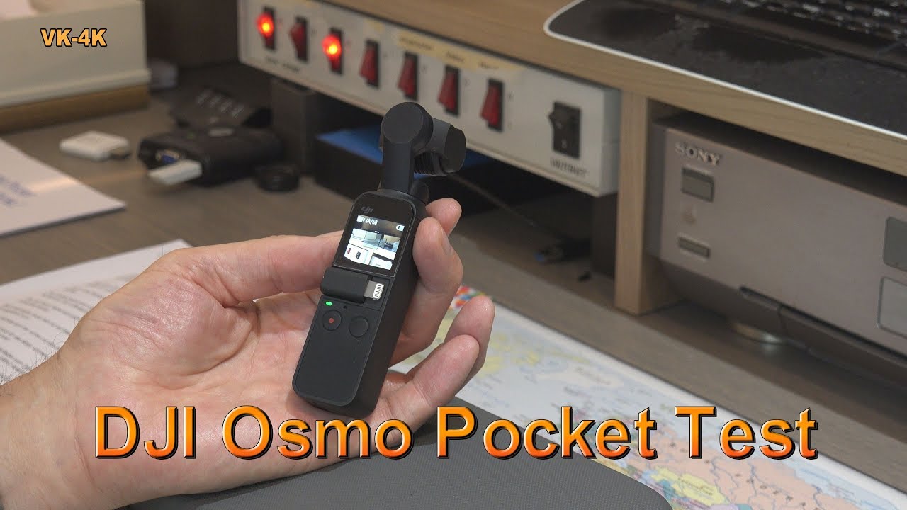 DJI Osmo Pocket Video-Test und erste Schritte (Deutsch)