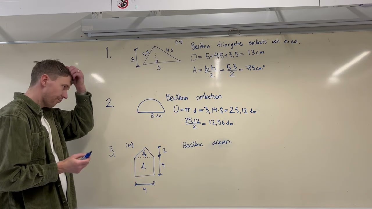 Y 3.1 Omkrets och area