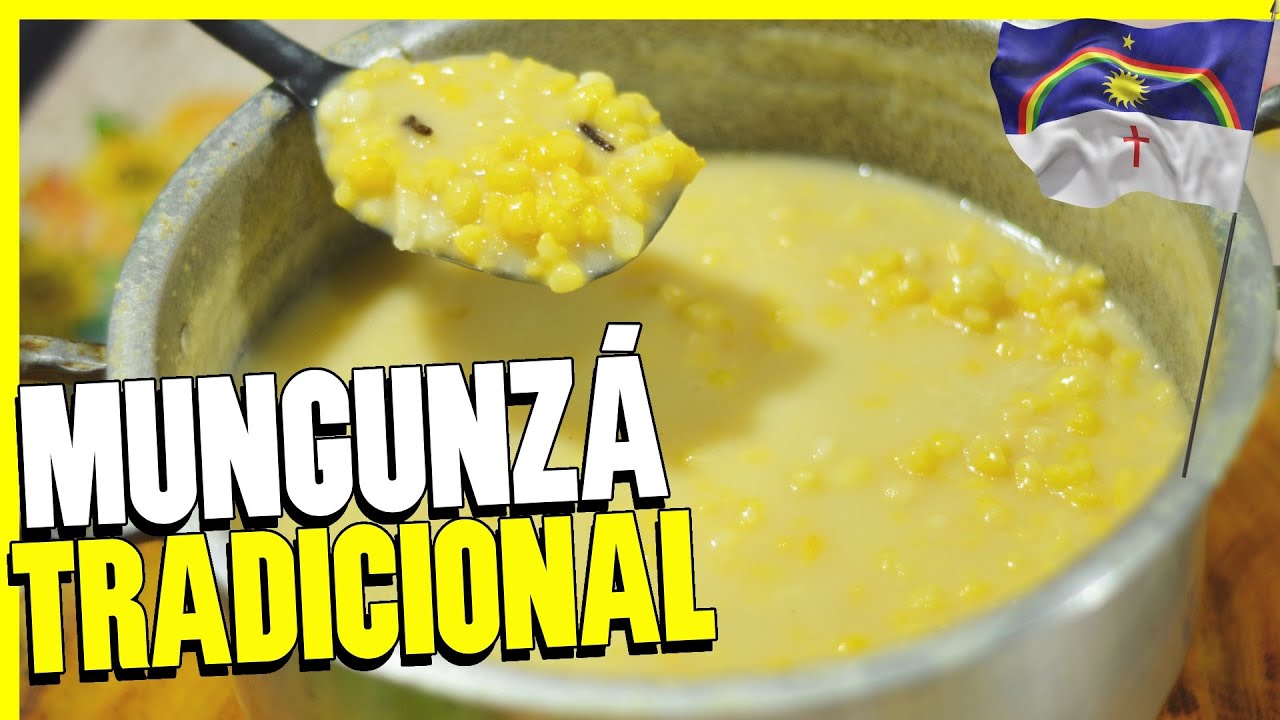 MUNGUNZÁ CREMOSO SUPER FÁCIL | RECEITA DE MUNGUNZÁ NORDESTINO TRADICIONAL E MUITO GOSTOSO