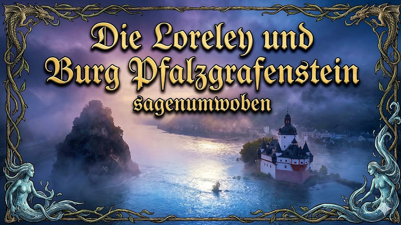 Die Loreley und Burg Pfalzgrafenstein  - (DJI Mini 4 Pro)