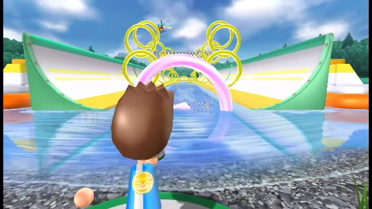 Wii Play: Motion - Skip Skimmer Score Mode