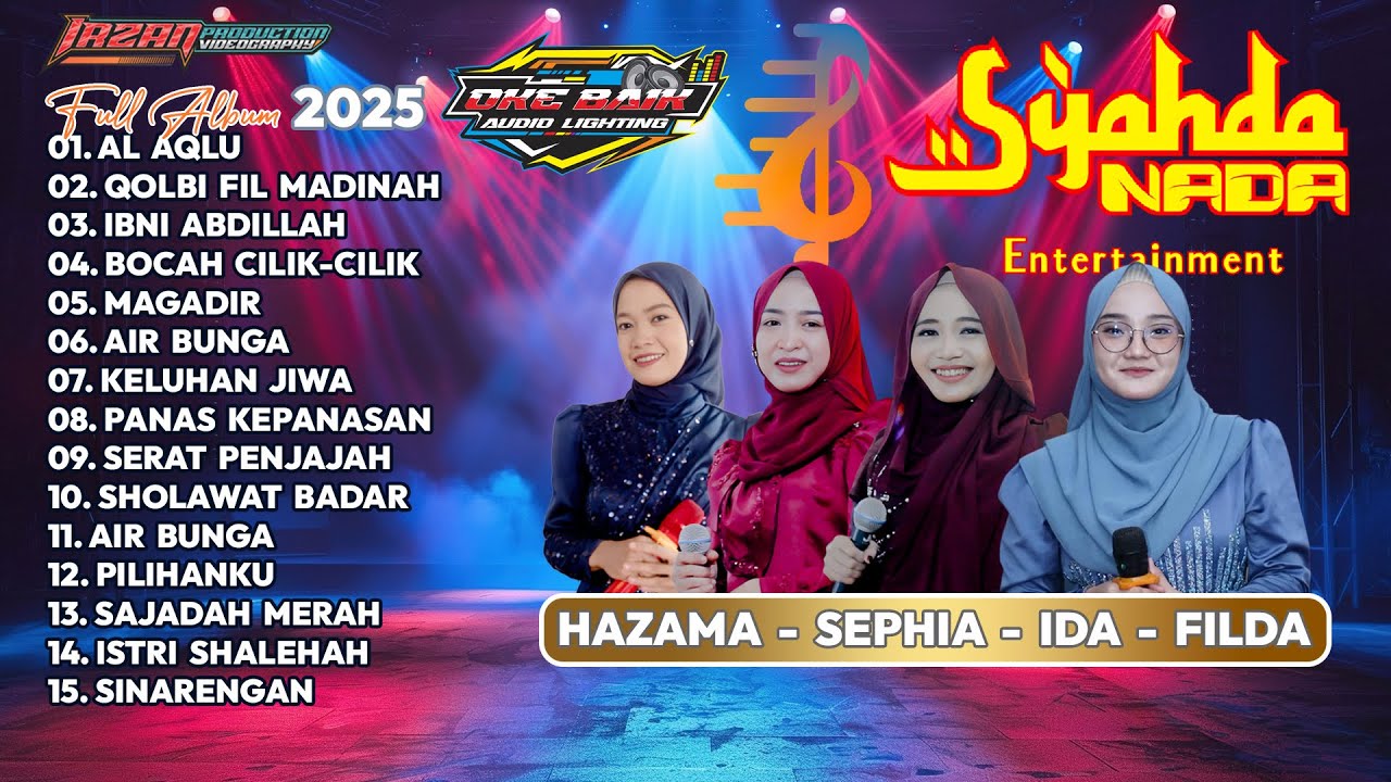 Full Album II SYAHDANADA Syahdu Musiknya II IRZAN Production II OKE BAIK Audio & Lighting