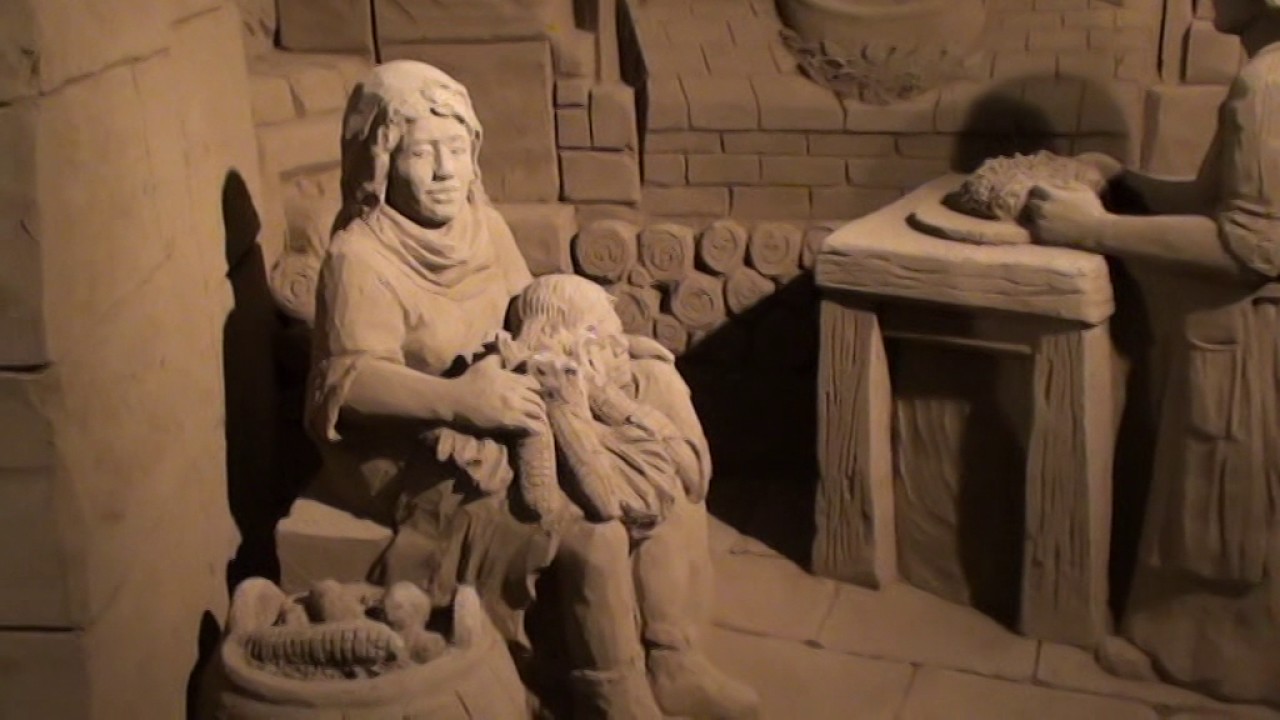 Presepe di sabbia Lignano Sabbiadoro 26 Dicembre 2016