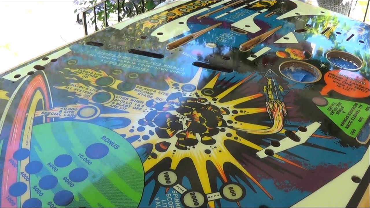 Flight 2000 Pinball Project (Part 7) - Playfield Clear Coating