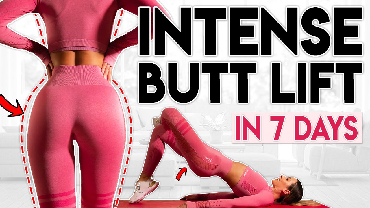 INTENSE BUTT LIFT in 7 Days (shape your butt) | 10 minute Workout