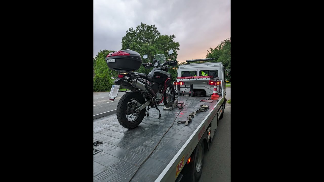 SWM Superdual 650x Enduro Kabelbruch Fehler - cable break error