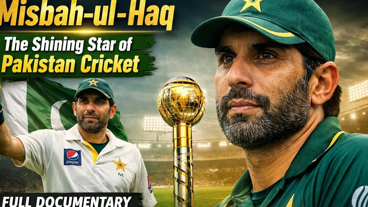 Misbah-ul-Haq – The Shining Star of Pakistan Cricket|CRICKET KI YADEIN