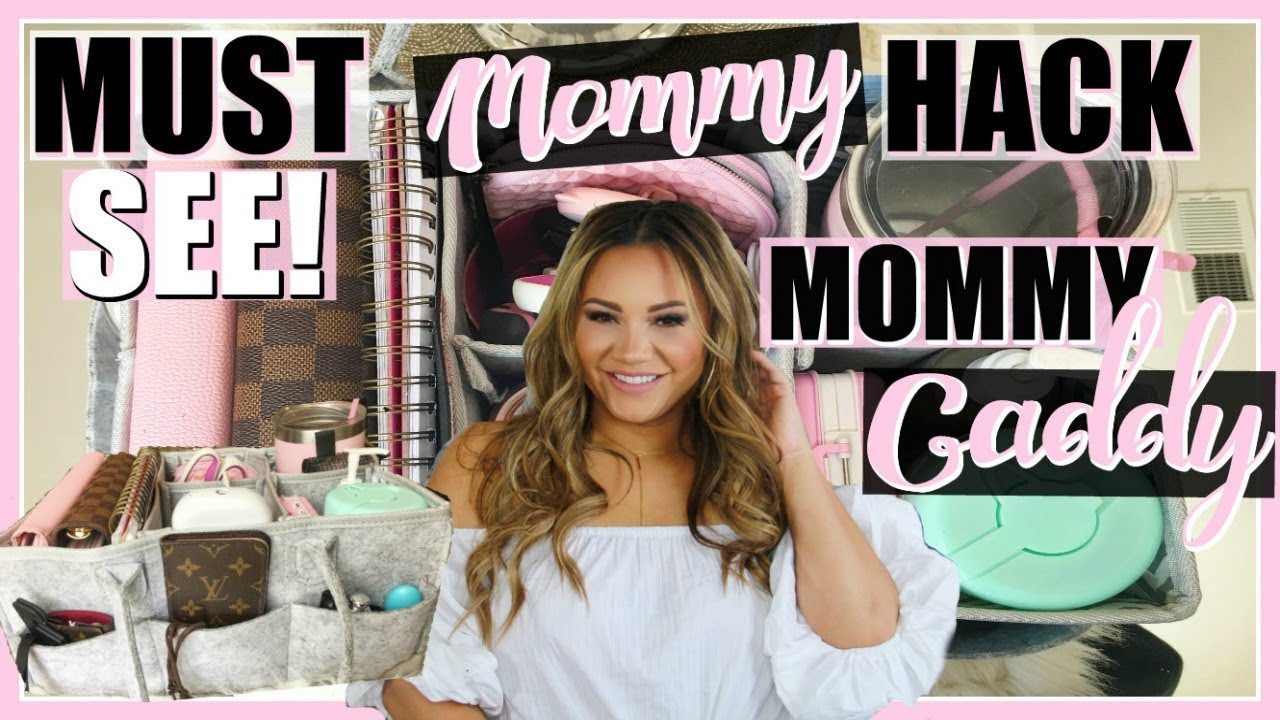 MUST SEE Mom Hack! Mommy Caddy & Organization
