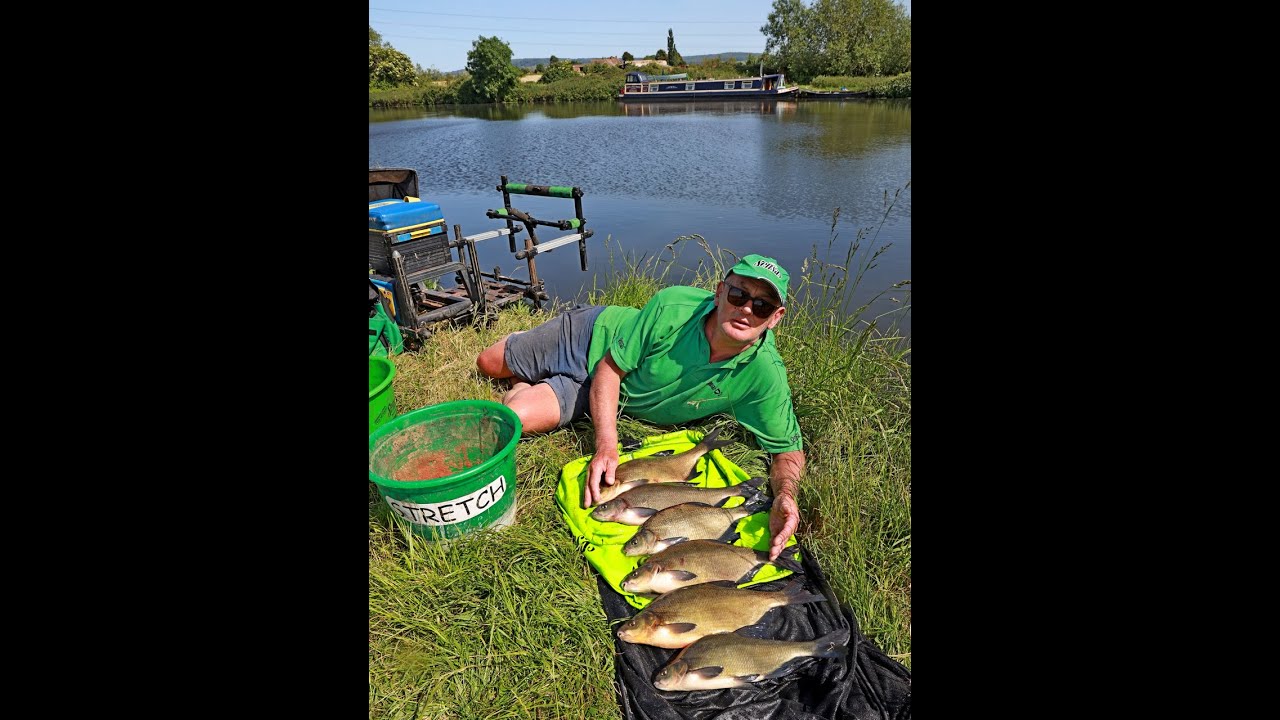 Catching bream on the Gloucester Canal with Steve Saunders.