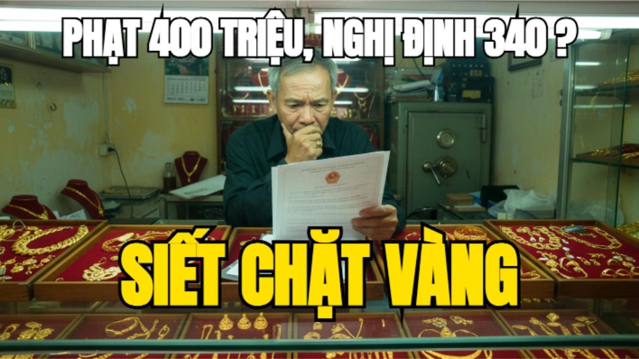 🚨 SIẾT CHẶT VÀNG - Ngân Hàng CẠN Tiền - Bạc KHAN HIẾM