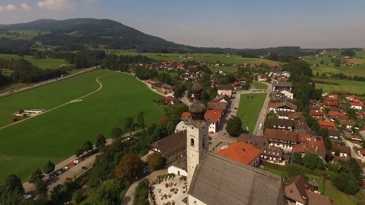 dji phantom 3 advance fahrrad ausflug teil 2 weiter über aufham nach anger sept  2016  movie