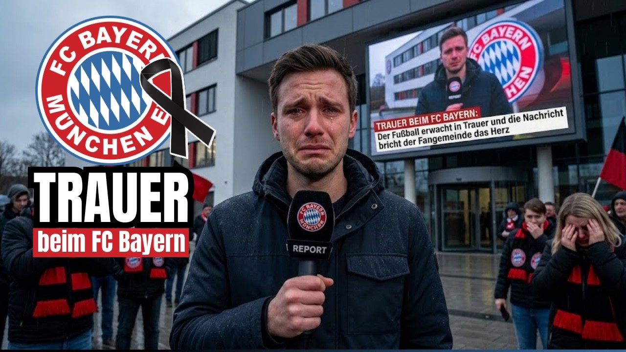 FUßBALL in SCHOCK: BAYERN teilt TRAURIGE NEWS – die Kurve ist wie gelähmt | nachrichten bayern
