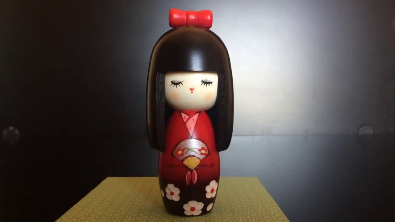 Bambola Kokeshi Mai - Danzatrice