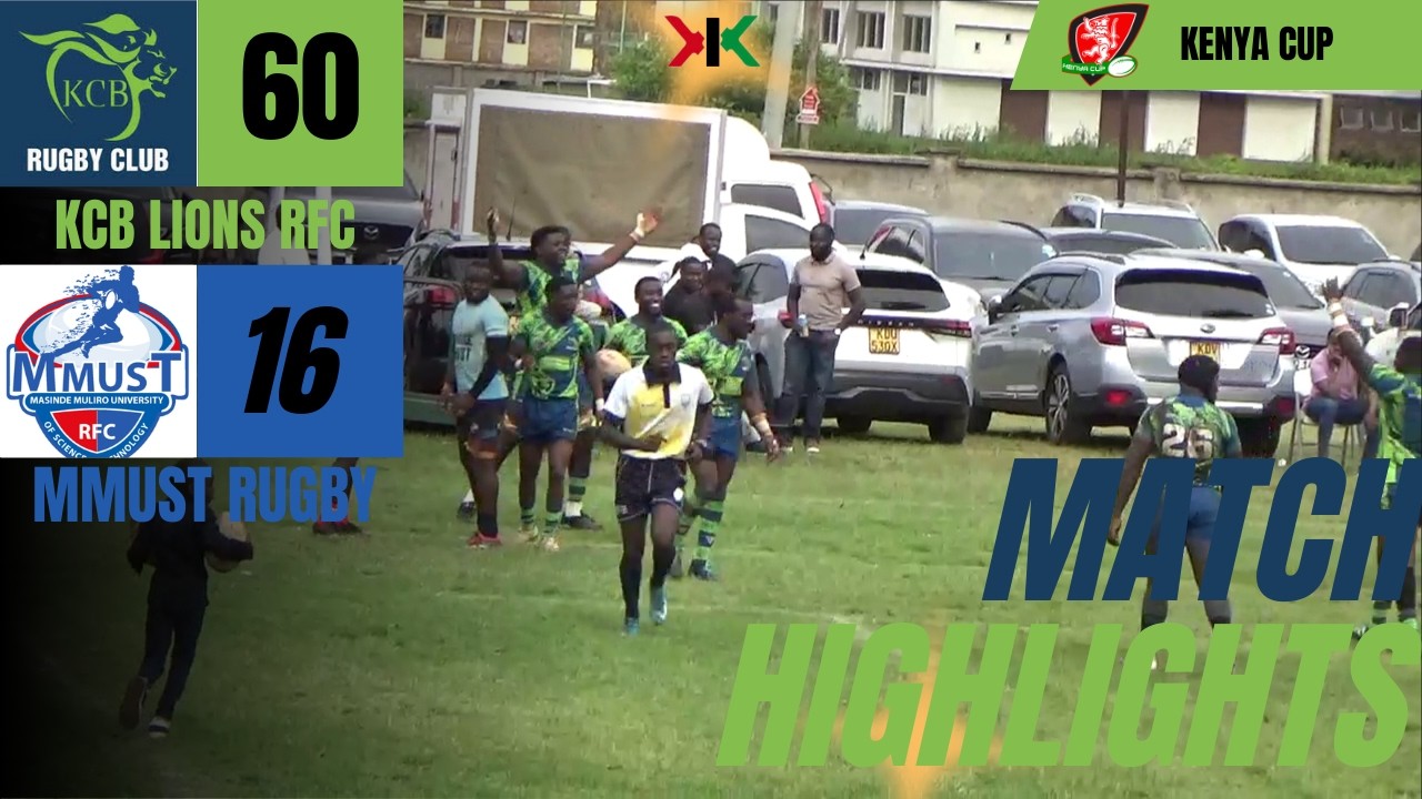 KCB LIONS RFC VS MMUST RUGBY | KENYA CUP 2025-2026 WEEK 8 MATCH HIGHLIGHTS