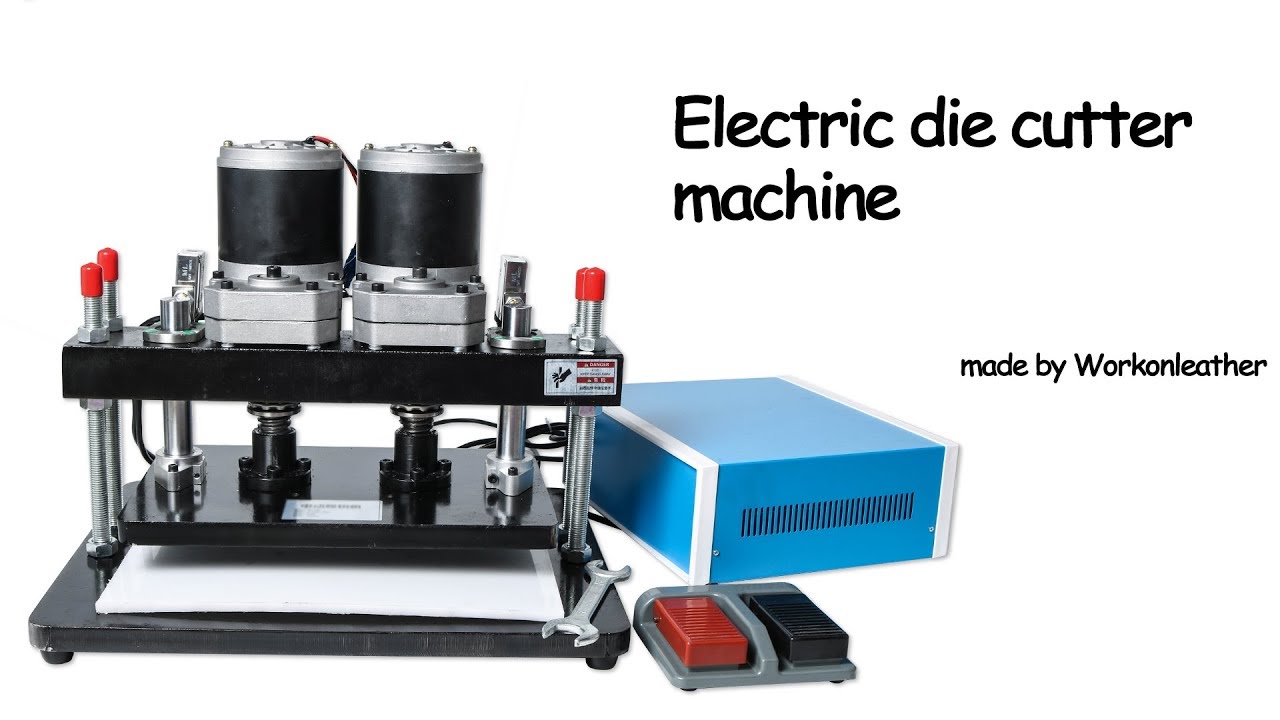 WorkOnLeather Electrical Leather Die Cutting Machine Photo Paper Pvc/Eva