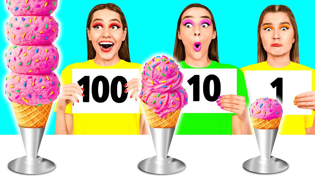 Wyzwanie 100 Warstw Żywności | Szalone Sytuacje w Kuchni od DoDo Challenge