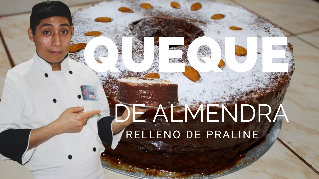 QUEQUE DE ALMENDRA  !!!QUE RICO!!!!