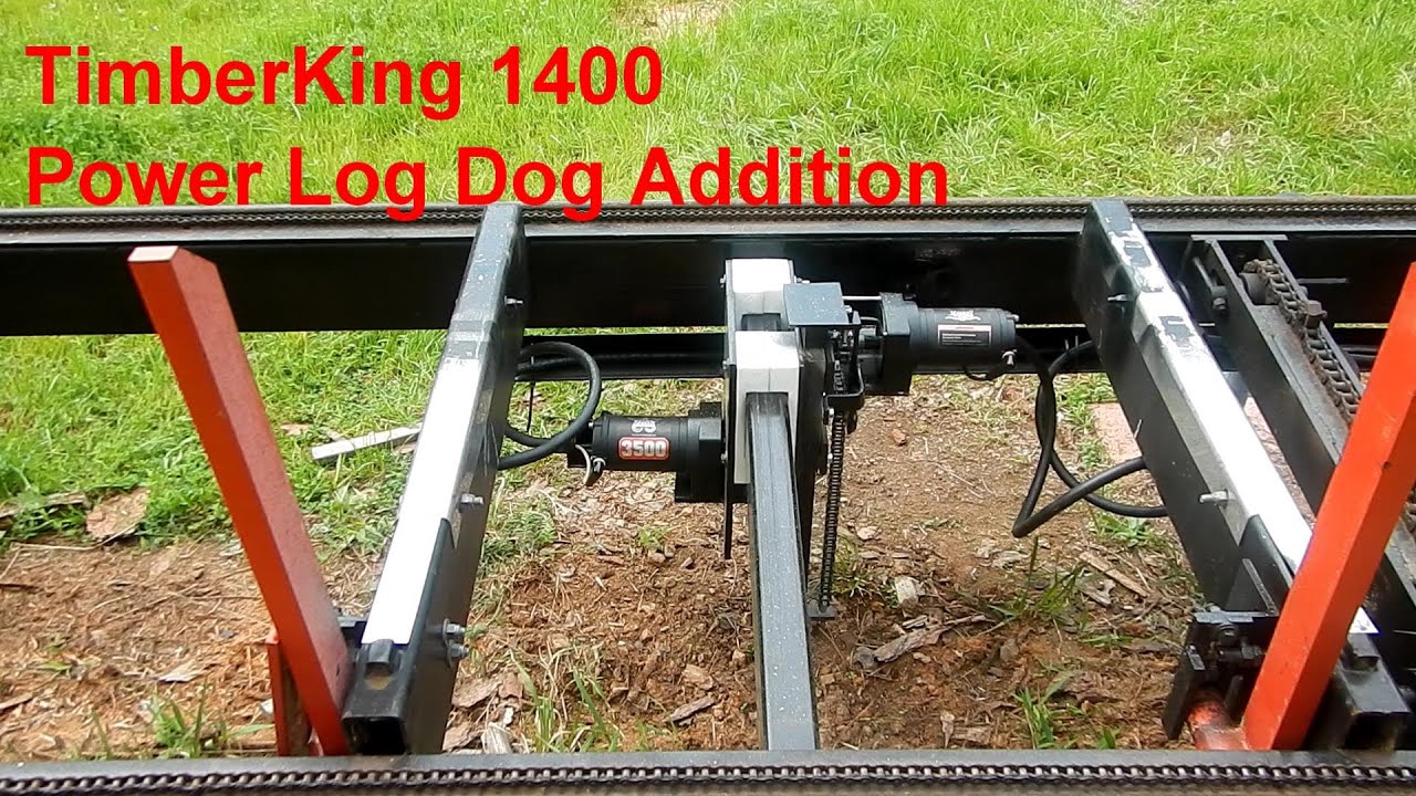 TimberKing 1400 Power Log Dog   Winch Driven