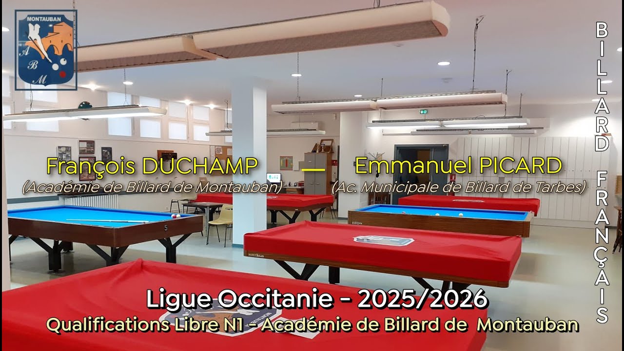 Libre N1 - François DUCHAMP (Montauban) et Emmanuel PICARD (Tarbes)