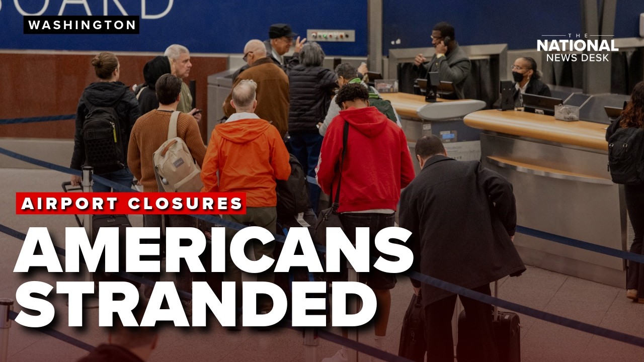Strikes in Iran lead to Middle East AIRPORT CLOSURES, leaving AMERICANS stranded