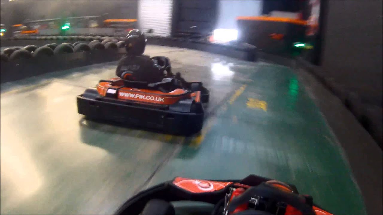 F1K Thurrock Karting full race edit with multiple camera shots