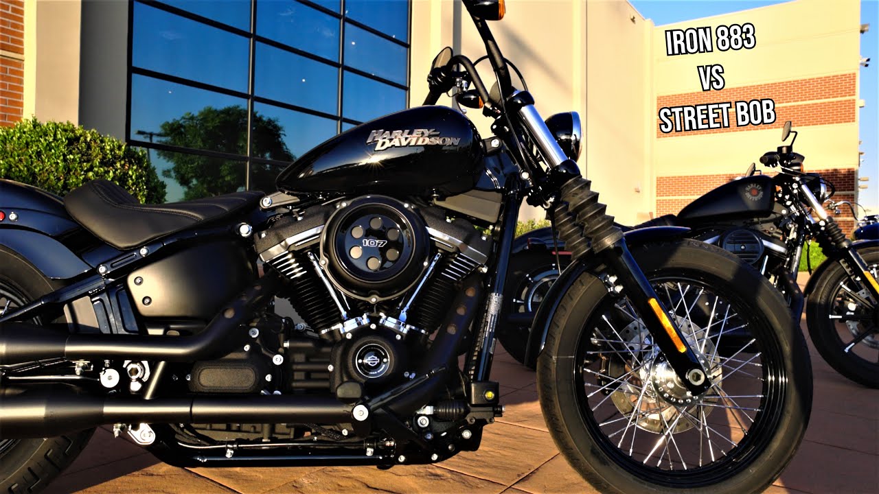 2020 Harley-Davidson Iron 883 Sportster VS Street Bob & Softail Standard