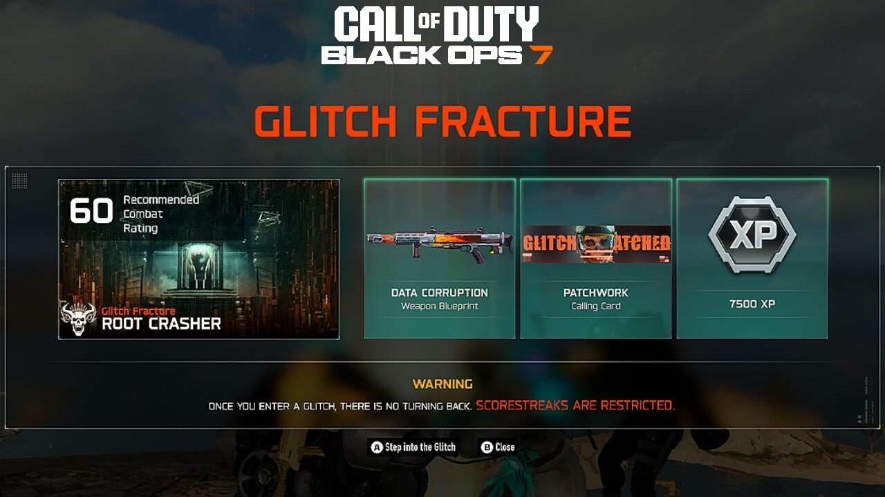 Как разблокировать все новые награды за достижение «Glitch Fracture» в финальной стадии игры Blac...