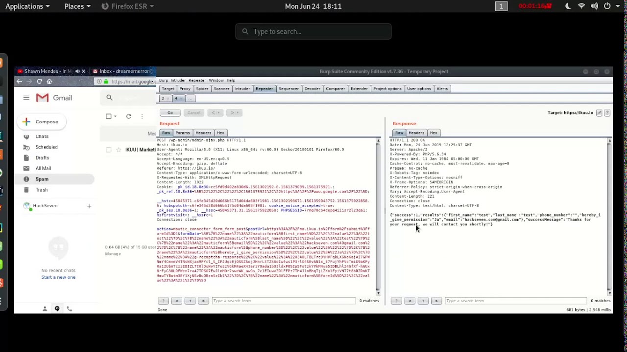 Bug Bounty - Misconfigured Captcha Implementation - ikuu.io