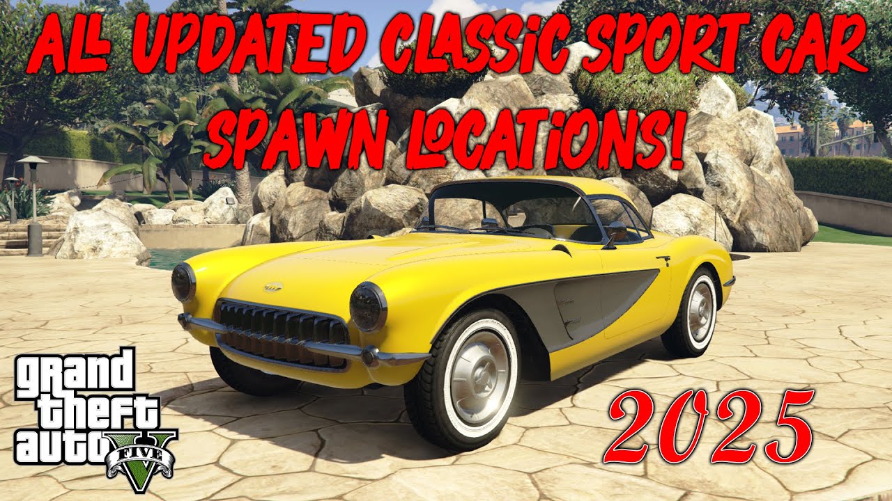 GTA 5 - Hidden Rare Classic Car Locations in Story Mode! (Hidden & Vintage Cars Guide)