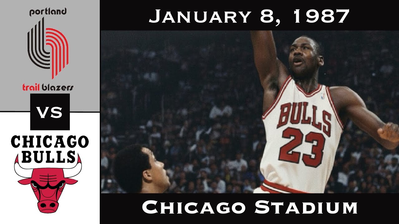 Full Game: The 53-Point 'Possessed' Performance | Michael Jordan vs Trail Blazers (January 8, 1987)
