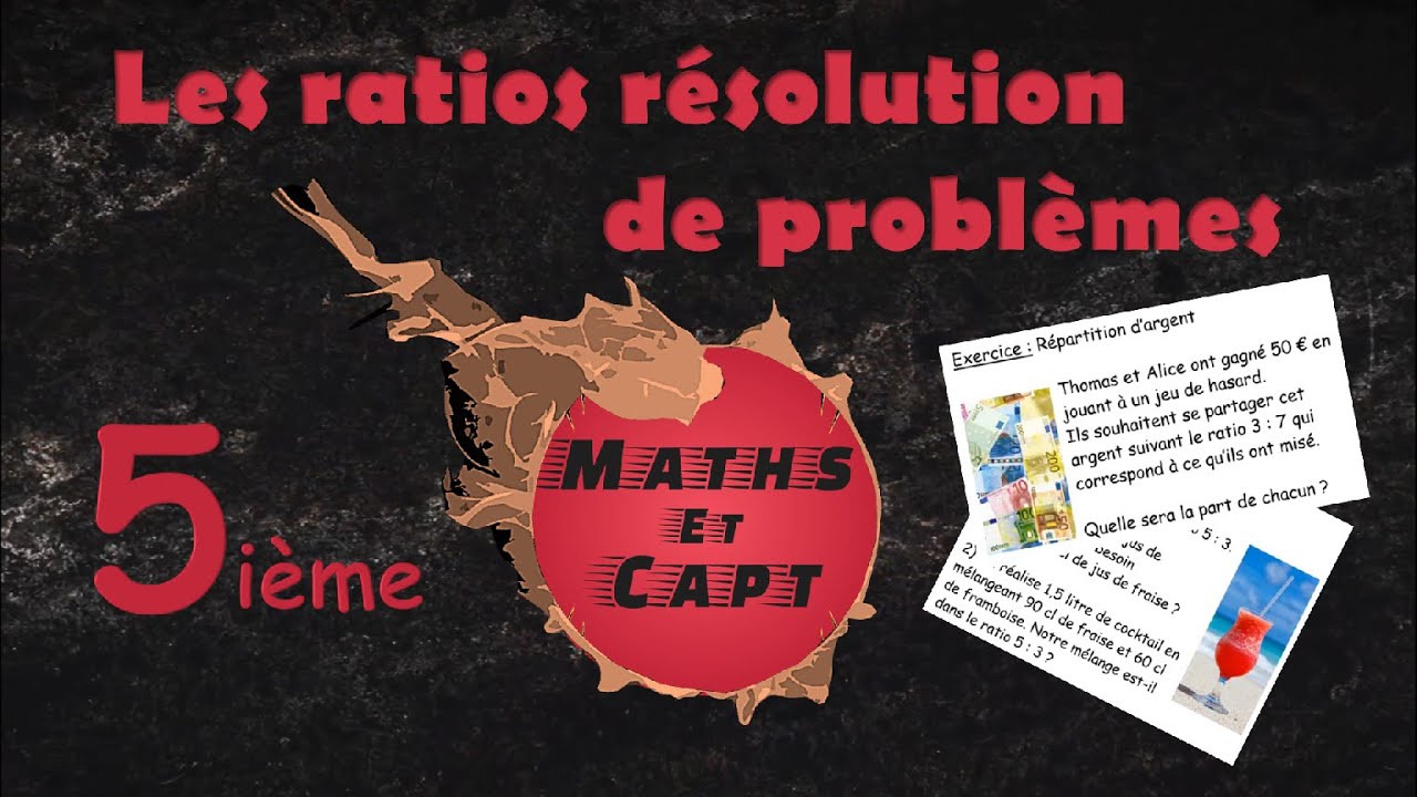 Les ratios  résolution de problèmes