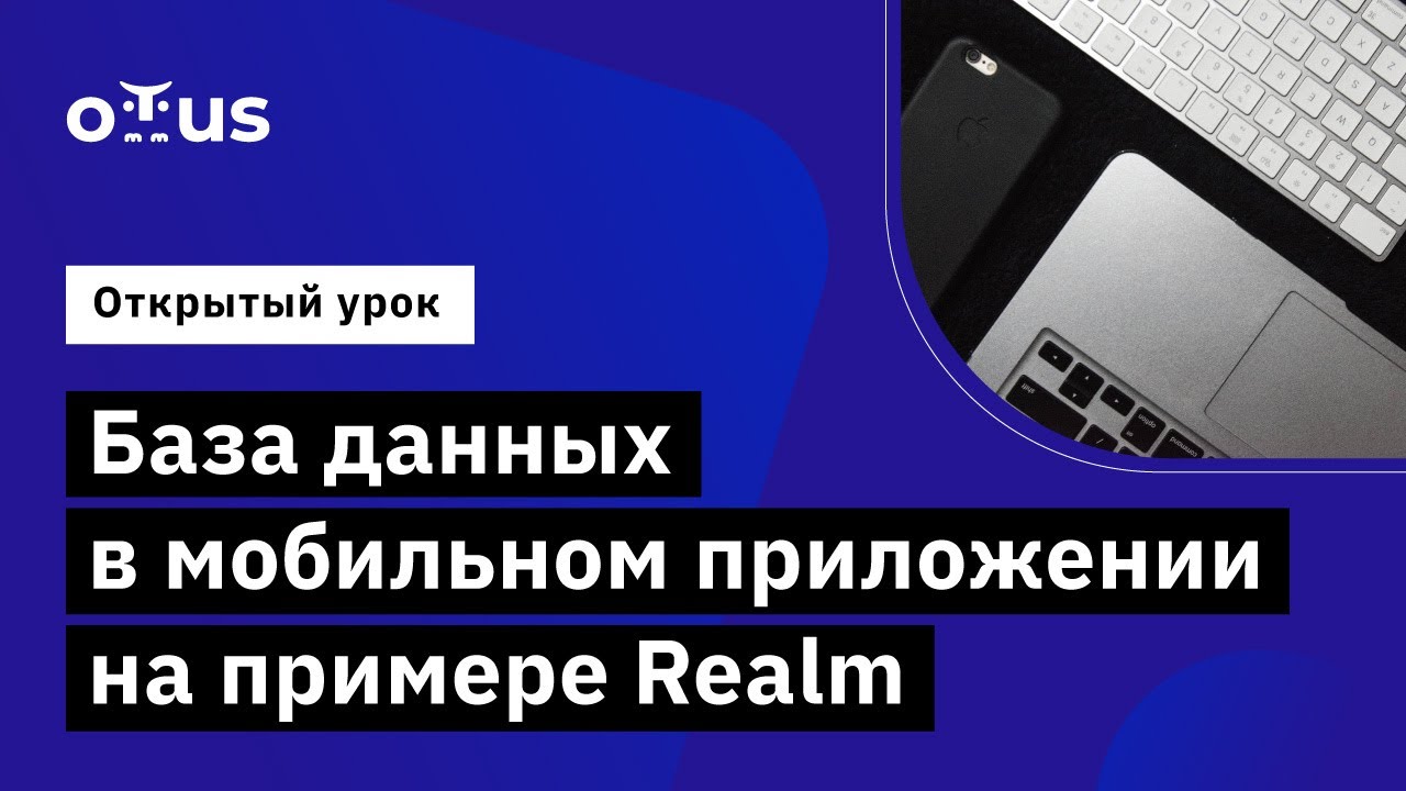 База данных в мобильном приложении на примере Realm // курс «iOS Developer  Basic Специализация iOS»