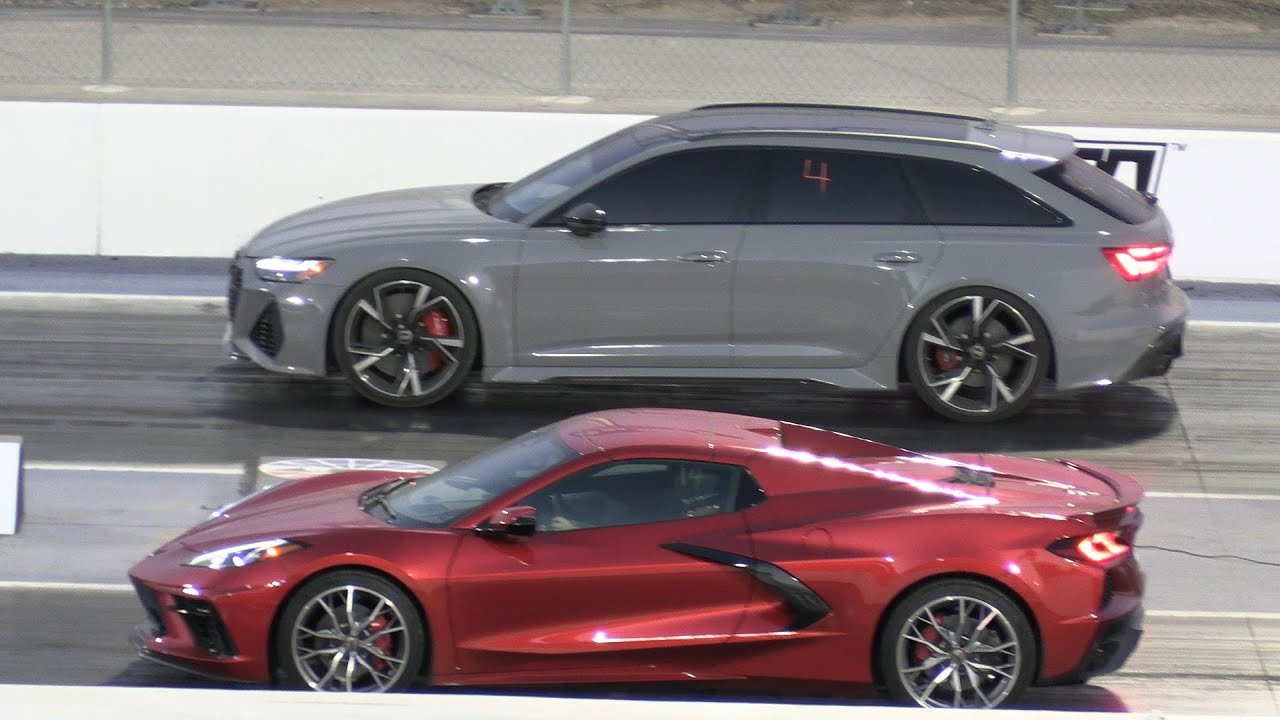 Audi RS6 vs C8 Corvette