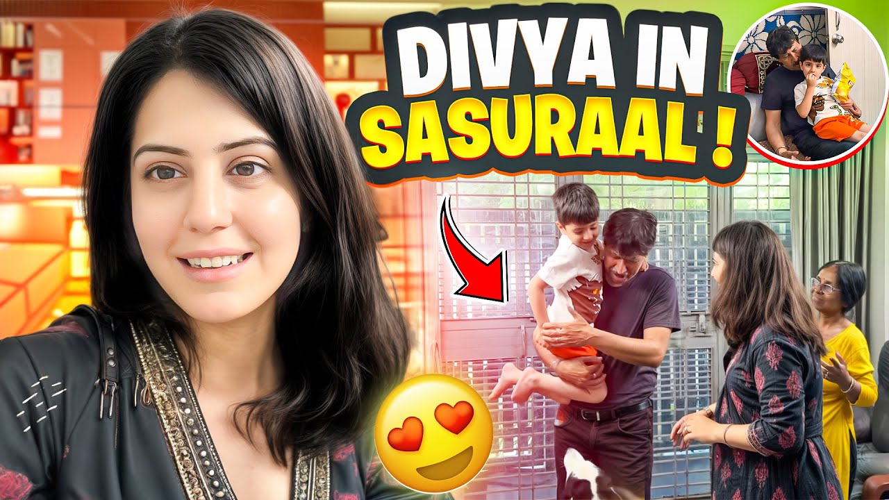 Divya in Sasuraal. Mom Dad reached India. Keechoo meets Adi chachu and Winter.