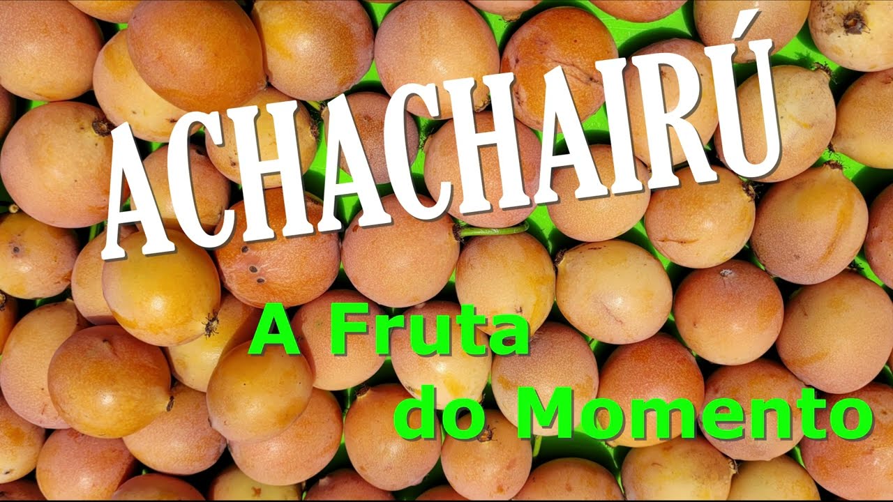 ACHACHAIRÚ | A Fruta Do Momento | Saborosa | Grandes propriedades Medicinais