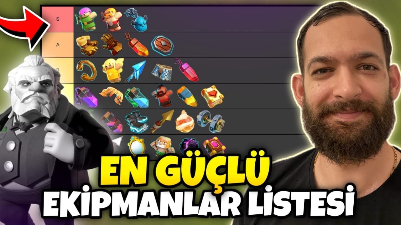 EKİPMANLARI GÜCÜNE GÖRE SIRALADIK ! CLASH OF CLANS