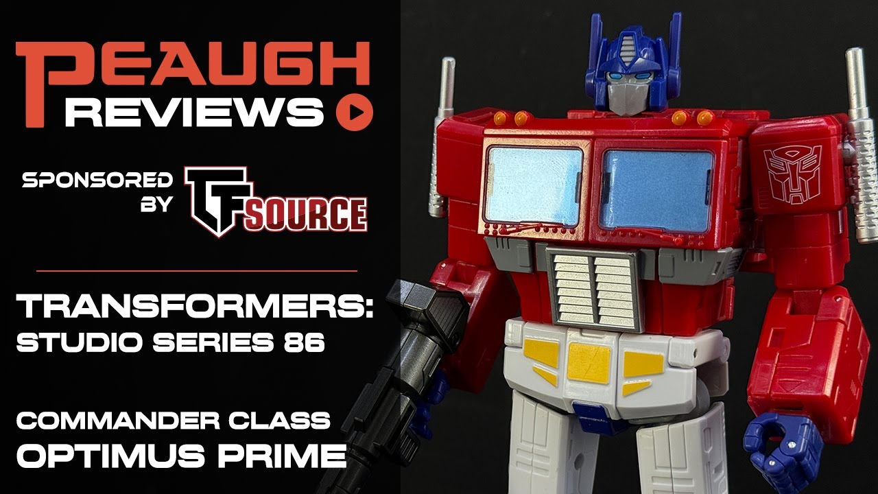 Видеообзор: Transformers Studio Series 86 — Класс Командир ОПТИМУС ПРАЙМ