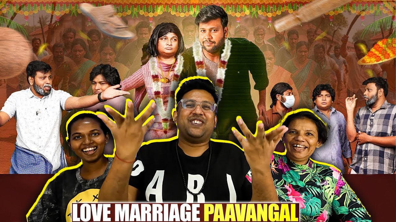 Love Marriage Paavangal Reaction 😂 | Ramstk Family