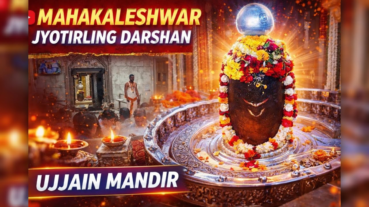 Shree Mahakaleshwar Jyotirling Darshan Ujjain Mandir 🛕 